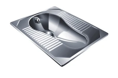 L-istainless steel pubbliku wc squat toilet pan
